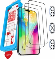 NIKCORP Zaštitni set 9H+ (3× staklo + 3× kamera) za Apple iPhone 16 Plus, 6,7"